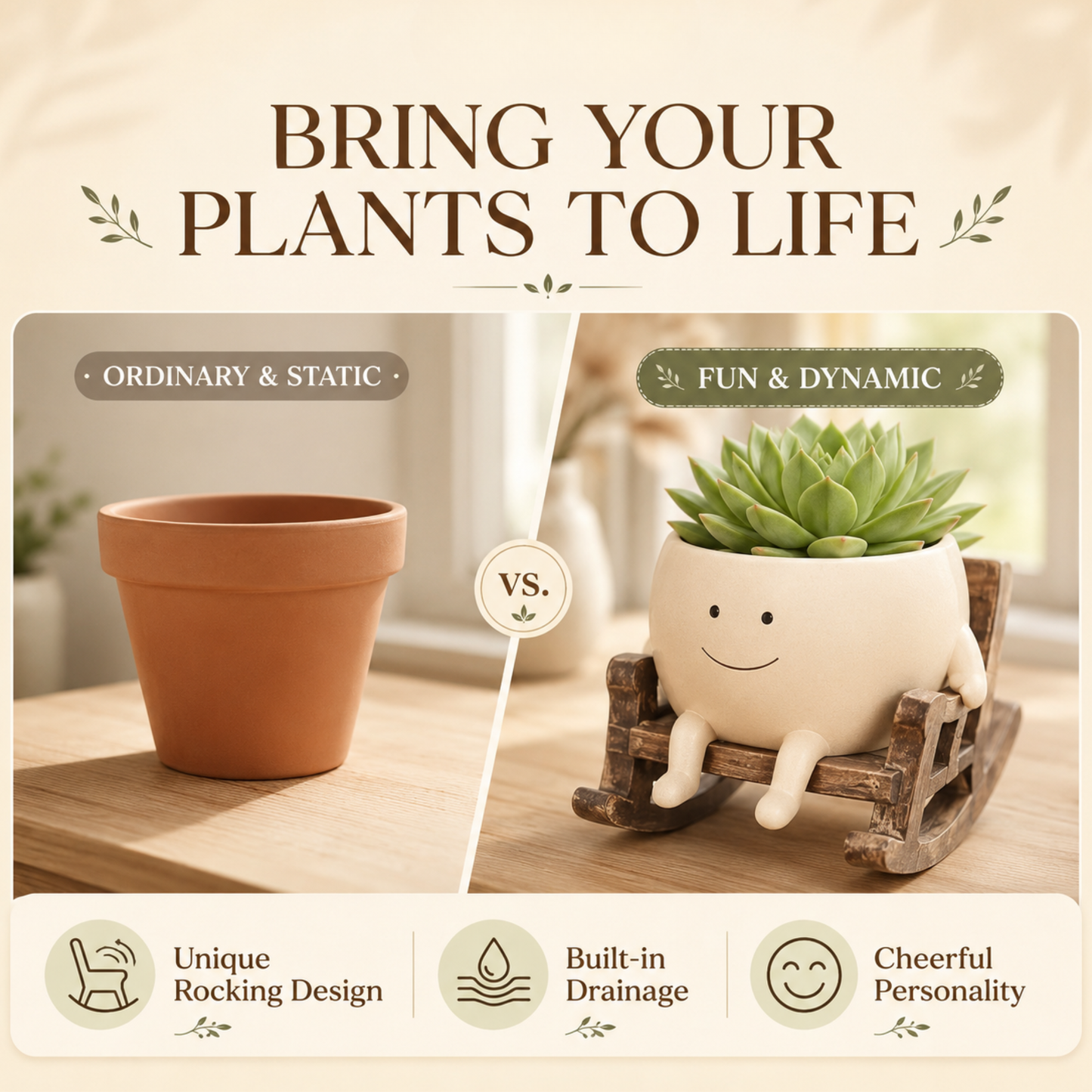 Sproutie™ — Your Smiling Plant Pot