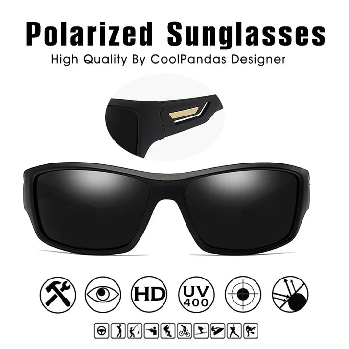 CoolPandas Polarized Sunglasses – UV Protection and Driving