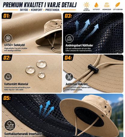 NEW ADVENTURE HAT WITH UV50+ SUN PROTECTION