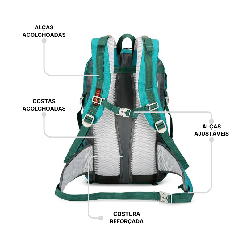Mochila de Camping Impermeable 40L