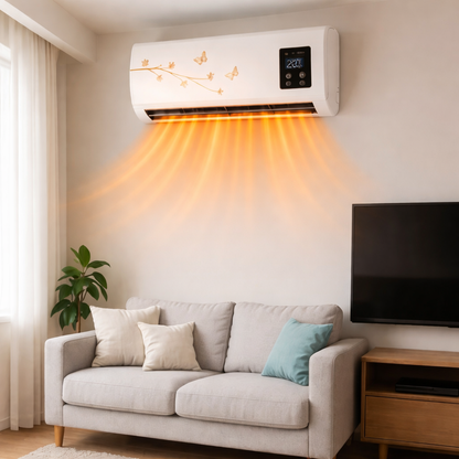 Split Max Inverter Portable Heater, Economical and Efficient