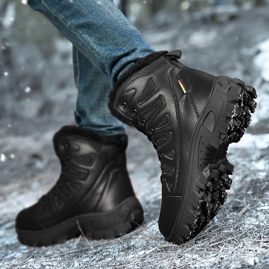 Men's Combat Boots – Waterproof, Slip-Resistant Hiking Boots