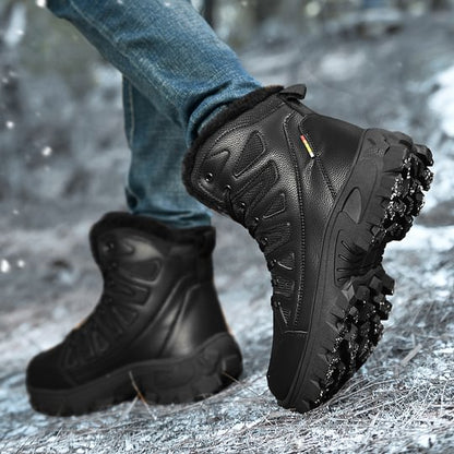 Men's Combat Boots – Waterproof, Slip-Resistant Hiking Boots