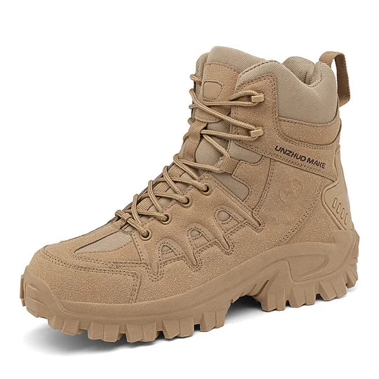 Men's Combat Boots – Waterproof, Slip-Resistant Hiking Boots
