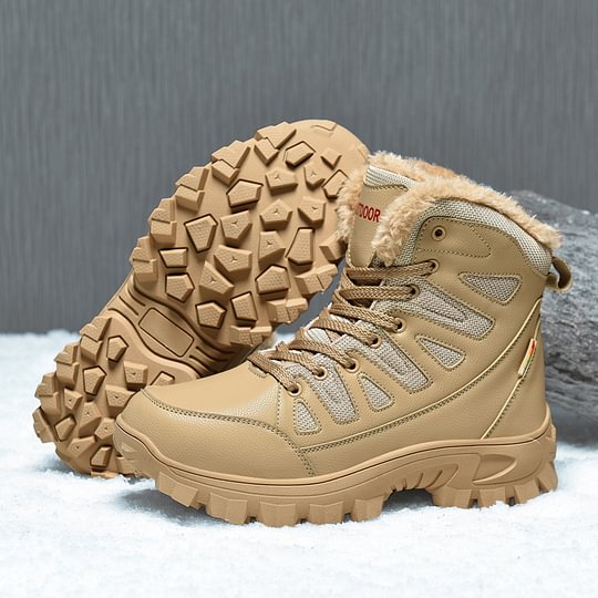 Men's Combat Boots – Waterproof, Slip-Resistant Hiking Boots
