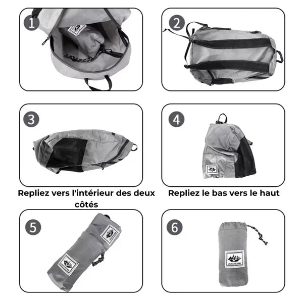 Mochila plegable ultraligera 20L – Ultra-Light – Mochilas