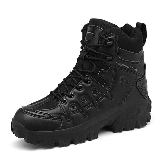 Men's Combat Boots – Waterproof, Slip-Resistant Hiking Boots
