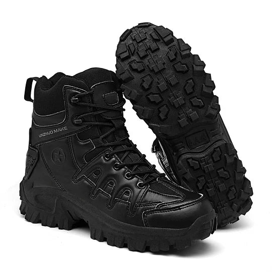 Men's Combat Boots – Waterproof, Slip-Resistant Hiking Boots
