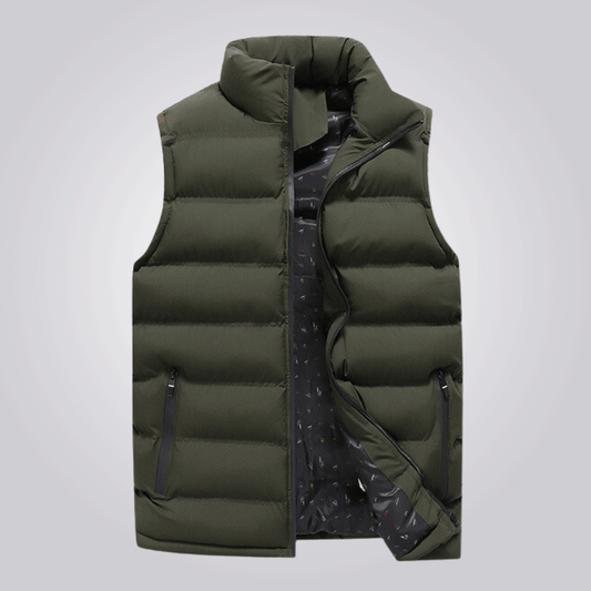 Chaqueta acolchada sin mangas para hombre Lord