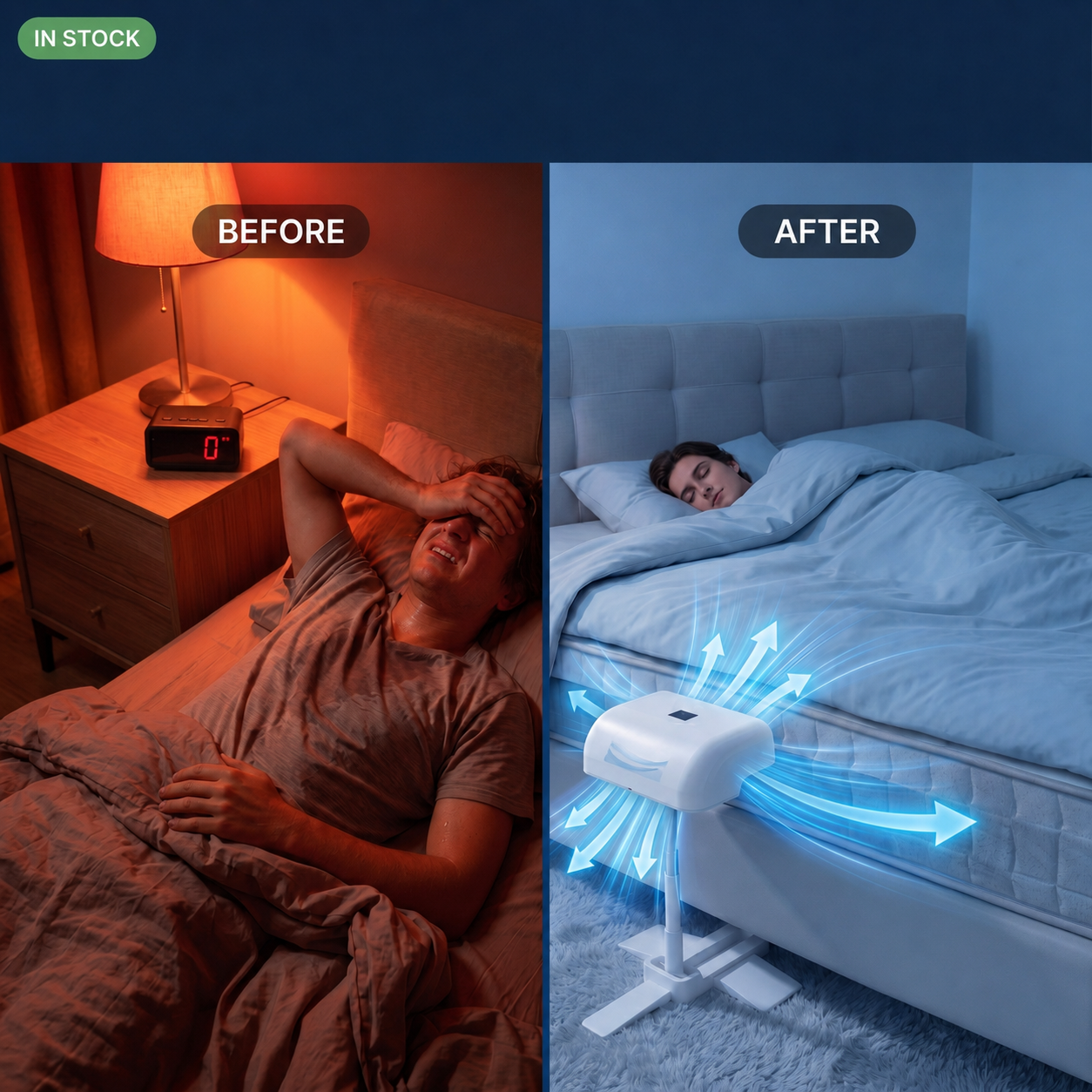 Bed Cooling Fan