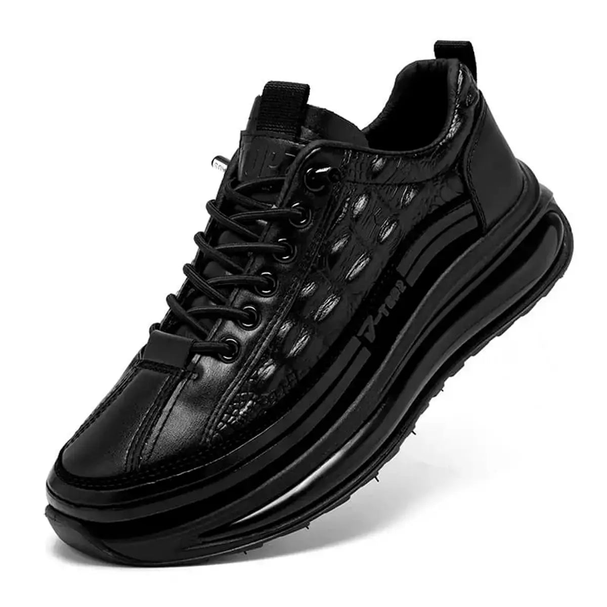Drako® Herren Croc Skin Sneakers
