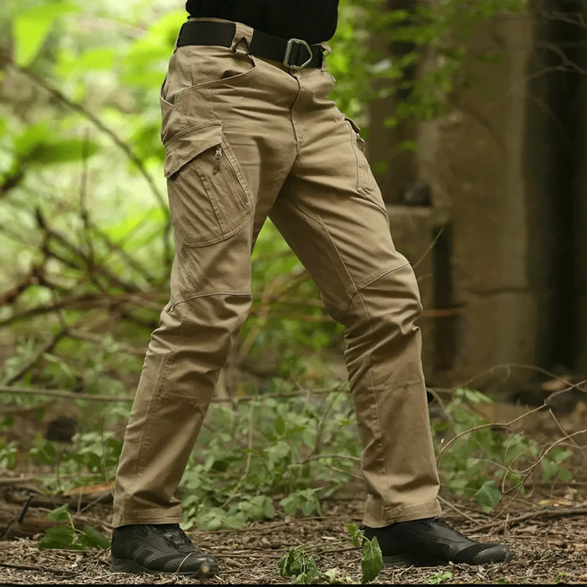 Kampftaugliche taktische Hose mit kostenlosem Gürtel – Rüste dich für den Einsatz!