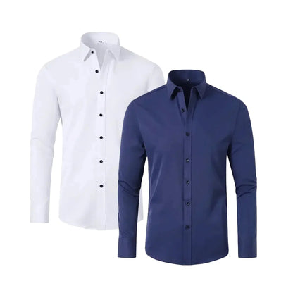 Herren Slim Fit UltraTech™ Hemd (Kaufe eins, bekomme eins gratis!)