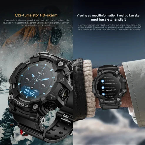 LOKMAT ATTACK-GT Smartwatch – Waterproof & Bluetooth