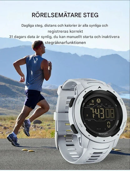 SANDA 2145 Military Digital Watch – 50 m Water Resistant