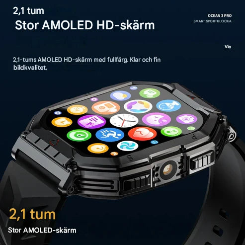 LOKMAT Ocean 3 Pro Smartwatch – Waterproof