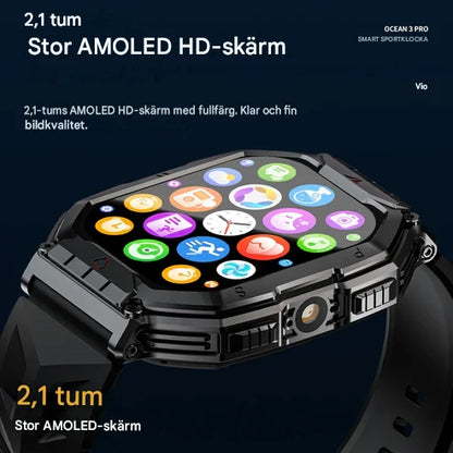 LOKMAT Ocean 3 Pro Smartwatch – Waterproof