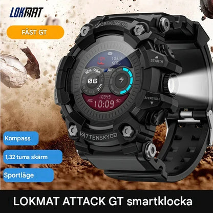 LOKMAT ATTACK-GT Smartwatch – Waterproof & Bluetooth