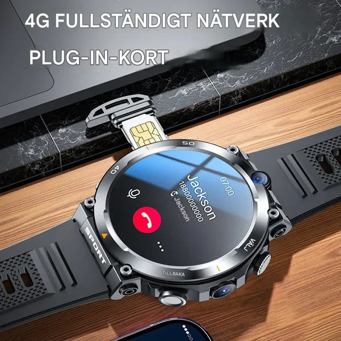 BYSL Android 4G Smartwatch – Dual Camera, 5 MP, GPS