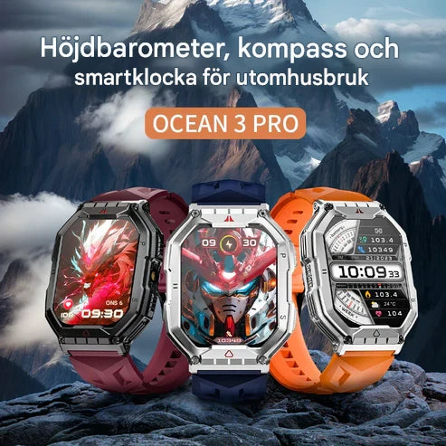 LOKMAT Ocean 3 Pro Smartwatch – Waterproof