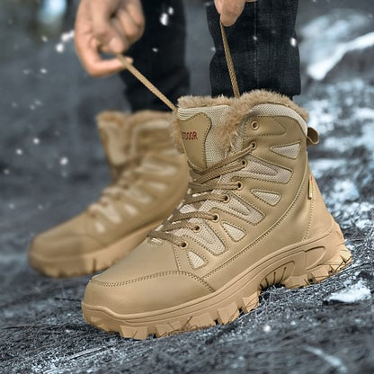 Men's Combat Boots – Waterproof, Slip-Resistant Hiking Boots