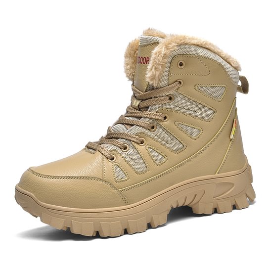 Men's Combat Boots – Waterproof, Slip-Resistant Hiking Boots