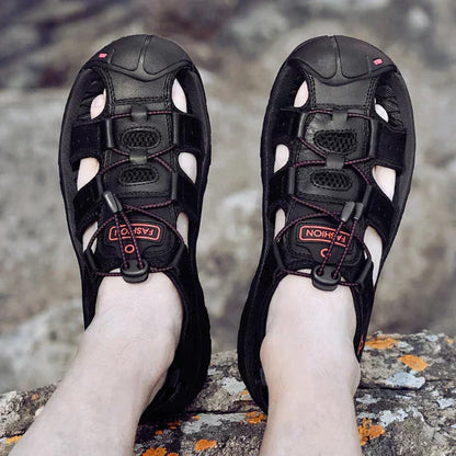 Pavel - Bequeme Orthopädische Sandalen für die glücklichen Füße von Männern