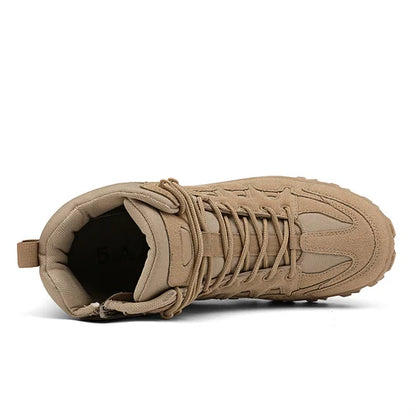Men's Combat Boots – Waterproof, Slip-Resistant Hiking Boots