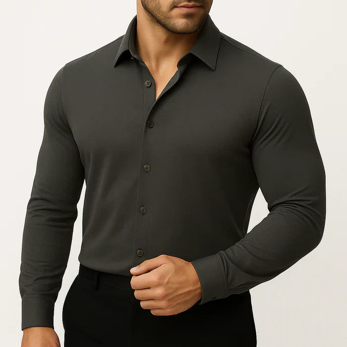La chemise habillée extensible
