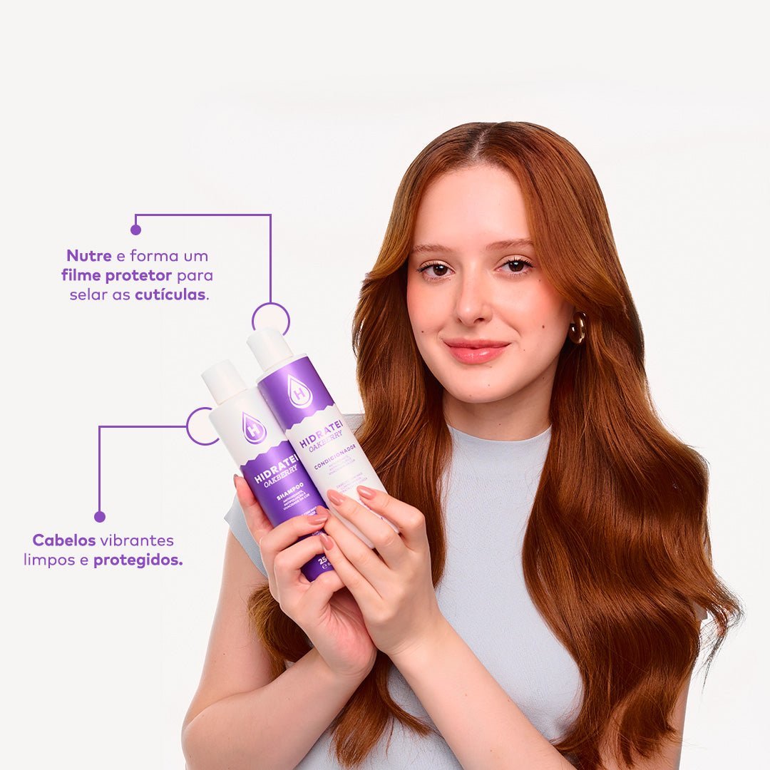 Kit Shampoo e Condicionador OAKBERRY